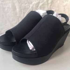 Eileen Fisher Wedge Sandals 8.5